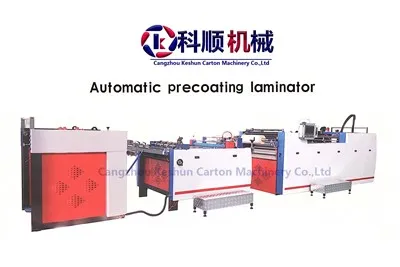 Laminator prekoasi otomatis sepenuhnya